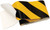 HY-KO TAPE-1 Reflective Safety Tape, 24 in L, 2 in W, Vinyl Backing, Black/Yellow [SKU: ORG6635684]