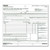 Speediset Bill of Lading, Short Form, Three-Part Carbonless, 7 x 8.5, 50 Forms Total [SKU: RED6P695]