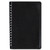 Duraflex Poly Notebook, 1 Subject, Medium/College Rule, Black Cover, 9.38 x 6, 80 Sheets [SKU: REDB4081]