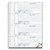 Spiralbound Unnumbered Money Receipt Book, Three-Part Carbonless, 7 x 2.75, 4 Forms/Sheet, 120 Forms Total [SKU: REDS16444WCL]