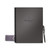 Fusion Smart Notebook, Seven Assorted Page Formats, Gray Cover, 11 x 8.5, 21 Sheets [SKU: RKBEVRFLRCCIGFR]