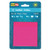 SeeNotes Stickies , 3" x 3", Transparent Neon Pink, 50 Sheets/Pad [SKU: RTG23774]
