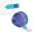 Arrow Message Page Flags in Dispenser, "Sign Here", Blue, 120 Flags/Dispenser [SKU: RTG81034]