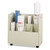 Laminate Mobile Roll Files, 8 Compartments, 30.13w x 15.75d x 29.25h, Putty [SKU: SAF3045]