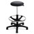 Extended-Height Lab Stool, Backless, Supports Up to 250 lb, 22" to 32" Seat Height, Black [SKU: SAF3436BL]