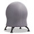 Zenergy Ball Chair, Backless, Supports Up to 250 lb, Gray Fabric Seat, Black Base [SKU: SAF4750GR]