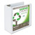 Earth's Choice Biobased Round Ring View Binder, 3 Rings, 5" Capacity, 11 x 8.5, White [SKU: SAM18907]