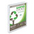 Earth's Choice Biobased Round Ring View Binder, 3 Rings, 0.5" Capacity, 11 x 8.5, White [SKU: SAM18917]