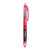Liquid Pen Style Highlighters, Fluorescent Pink Ink, Chisel Tip, Pink/Black/Clear Barrel, Dozen [SKU: SAN1754464]