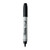 Brush Tip Permanent Marker, Medium Brush Tip, Black, Dozen [SKU: SAN1810705]