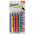 Clearview Pen-Style Highlighter, Assorted Ink Colors, Chisel Tip, Assorted Barrel Colors, 4/Pack [SKU: SAN1950749]