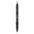 S-Gel High-Performance Gel Pen, Retractable, Bold 1 mm, Red Ink, Black Barrel, Dozen [SKU: SAN2096136]