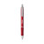 S-Gel Premium Metal Barrel Gel Pen, Retractable, Medium 0.7 mm, Black Ink, Red Barrel, 4/Pack [SKU: SAN2154604]