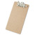 Recycled Hardboard Archboard Clipboard, 2.5" Clip Capacity, Holds 8.5 x 14 Sheets, Brown [SKU: SAU05713]