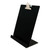 Free Standing Clipboard and Tablet Stand, 1" Clip Capacity, Letter Size: Holds 8.5 x 11 Sheets, Black [SKU: SAU22521]