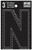 HY-KO 30400 Series 30424 Die-Cut Letter, Character: N, 3 in H Character, Black Character, Vinyl [SKU: ORG3153632]