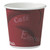 Single-Sided Poly Paper Hot Cups, 4 oz, Bistro Design, 50/Pack, 20 Pack/Carton [SKU: SCC374SI]