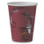 Paper Hot Drink Cups in Bistro Design, 12 oz, Maroon, 50/Pack [SKU: SCC412SINPK]