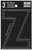 HY-KO 30400 Series 30436 Die-Cut Letter, Character: Z, 3 in H Character, Black Character, Vinyl [SKU: ORG4567277]