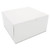 White One-Piece Non-Window Bakery Boxes, 6 x 8 x 4, White, Paper, 250/Carton [SKU: SCH0941]
