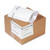 Jiffy TuffGard Self-Seal Cushioned Mailer, #000, Barrier Bubble Air Cell Cushion, Self-Adhesive Closure, 4 x 8, White, 25/CT [SKU: SEL49678]