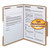 Top Tab Fastener Folders, Guide-Height 2/5-Cut Tabs, 0.75" Expansion, 2 Fasteners, Letter Size, 11-pt Kraft, 50/Box [SKU: SMD14880]