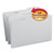 Reinforced Top Tab Colored File Folders, 1/3-Cut Tabs: Assorted, Legal Size, 0.75" Expansion, Gray, 100/Box [SKU: SMD17334]