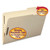 Top Tab Fastener Folders, Guide-Height 2/5-Cut Tabs, 0.75" Expansion, 2 Fasteners, Legal Size, 11-pt Manila, 50/Box [SKU: SMD19587]