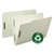 Recycled Pressboard Fastener Folders, 2" Expansion, 2 Fasteners, Legal Size, Gray-Green Exterior, 25/Box [SKU: SMD20004]