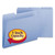 Expanding Recycled Heavy Pressboard Folders, 1/3-Cut Tabs: Assorted, Letter Size, 1" Expansion, Blue, 25/Box [SKU: SMD21530]