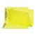 Heavyweight Colored End Tab Fastener Folders, 0.75" Expansion, 2 Fasteners, Legal Size, Yellow Exterior, 50/Box [SKU: SMD28940]