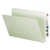 Extra-Heavy Recycled Pressboard End Tab Folders, Straight Tabs, Legal Size, 2" Expansion, Gray-Green, 25/Box [SKU: SMD29210]
