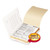 Stackable Folder Dividers with Fasteners, 1/5-Cut Bottom Tab, 1 Fastener, Letter Size, Manila, 4 Dividers/Set, 50 Sets [SKU: SMD35600]