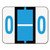 A-Z Color-Coded End Tab Filing Labels, O, 1 x 1.25, White, 500/Roll [SKU: SMD67085]