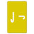 AlphaZ Color-Coded Second Letter Alphabetical Labels, J, 1 x 1.63, Yellow, 10/Sheet, 10 Sheets/Pack [SKU: SMD67180]