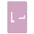 AlphaZ Color-Coded Second Letter Alphabetical Labels, L, 1 x 1.63, Lavender, 10/Sheet, 10 Sheets/Pack [SKU: SMD67182]