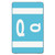 AlphaZ Color-Coded Second Letter Alphabetical Labels, Q, 1 x 1.63, Light Blue, 10/Sheet, 10 Sheets/Pack [SKU: SMD67187]