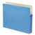 Colored File Pockets, 1.75" Expansion, Letter Size, Blue [SKU: SMD73215]