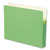 Colored File Pockets, 1.75" Expansion, Letter Size, Green [SKU: SMD73216]