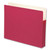 Colored File Pockets, 1.75" Expansion, Letter Size, Red [SKU: SMD73221]