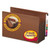 Heavy-Duty Redrope End Tab TUFF Pockets, 7" Expansion, Legal Size, Redrope, 5/Box [SKU: SMD74795]