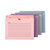 Notes File Jackets, Straight Tab, 2" Expansion, Letter Size, Assorted Colors, 12/Pack [SKU: SMD75695]