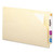 End Tab Jackets with Reinforced Tabs, Straight Tab, Legal Size, 11-pt Manila, 100/Box [SKU: SMD76700]