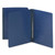 Prong Fastener Pressboard Report Cover, Two-Piece Prong Fastener, 3" Capacity, 8.5 x 11, Dark Blue/Dark Blue [SKU: SMD81351]