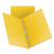 Prong Fastener Premium Pressboard Report Cover, Two-Piece Prong Fastener, 3" Capacity, 8.5 x 11, Yellow/Yellow [SKU: SMD81852]
