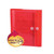 Poly String and Button Interoffice Envelopes, Open-Side (Horizontal), 9.75 x 11.63, Transparent Red, 5/Pack [SKU: SMD89527]