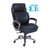 Cosset High-Back Executive Chair, Supports Up to 275 lb, 18.75" to 21.75" Seat Height, Black Seat/Back, Slate Base [SKU: SRJ48965]