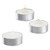 Tealight Candle, 5 Hour Burn, 0.5"h, White, 50/Pack, 10 Packs/Carton [SKU: STE40100]