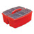 Large Caddy with Sorting Cups, Red, 2/Carton [SKU: STX00981U02C]