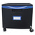 Single-Drawer Mobile Filing Cabinet, 1 Legal/Letter-Size File Drawer, Black/Blue, 14.75" x 18.25" x 12.75 [SKU: STX61269U01C]